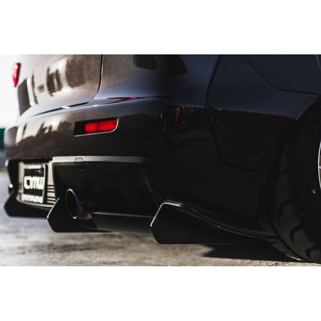 StreetFighter LA Rear Diffuser | 2008-2015 Mitsubishi Evo X (SFXLA-EVO ...