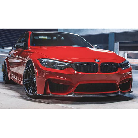 StreetFighter LA Front Lip | 2014-2018 BMW M3 (SFXLA-F80-FLCBN)