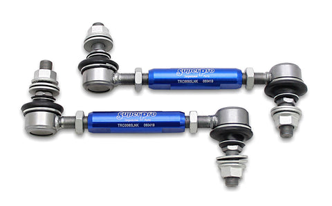 SuperPro Front Sway Bar Link Kit - Heavy Duty Adjustable | 2003 - 2011 Toyota 4Runner (TRC1285)