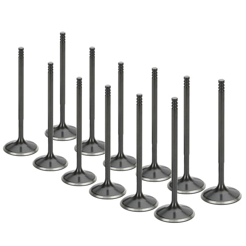 Supertech Black Nitride Intake Valves - Set of 12 | 1992-1995 BMW E36 M3 Euro Version (BMIVN-1036-12)