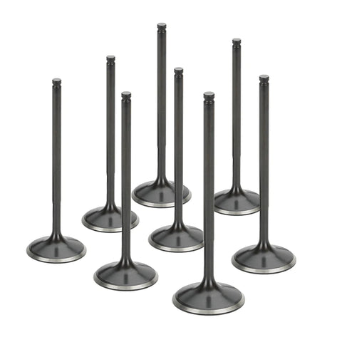 Supertech Black Nitride Intake Valve - Set of 8 | 2010-2015 Honda CR-Z / 2012-2015 Honda Civic Hybrid (HIVN-1050-8)