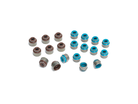 Supertech 6mm Individual Valve Stem Seals - Set of 8 | Multiple Nissan Fitments (VS-N6I / VS-N6E)
