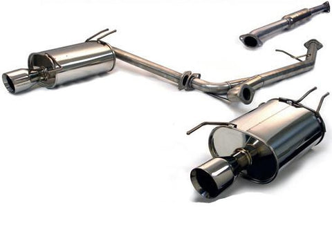 2003-2006 Acura TSX Medallion Touring Dual Muffler Catback Exhaust by Tanabe (T70093) - Modern Automotive Performance
