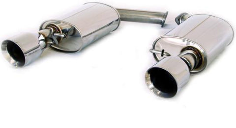 1992-2000 Lexus SC300/400 Medallion Touring Dual Muffler Axle-Back Exhaust by Revel VLS (T70095A)