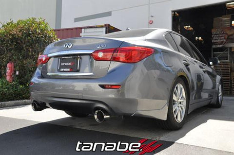 14-15 Q50 Medallion Touring Axle-Back Exhaust System by Tanabe (T70176A) - Modern Automotive Performance
 - 2