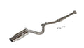2012-2015 Subaru BRZ/12-15 Scion FR-S/12-15 FT-86 Medallion Concept G Single Exit Cat-Back Exhaust by Tanabe (T80166R) - Modern Automotive Performance
