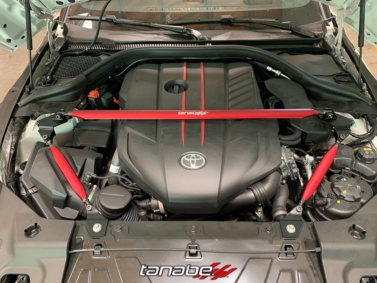 Tanabe Sustec Front Strut Tower Bar | 2020-2026 Toyota Supra 3.0T