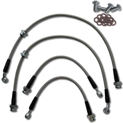 Techna Fit Rear Disc 4 Line Brake Kit | 2009-2016 Nissan Maxima (NIS-1145)