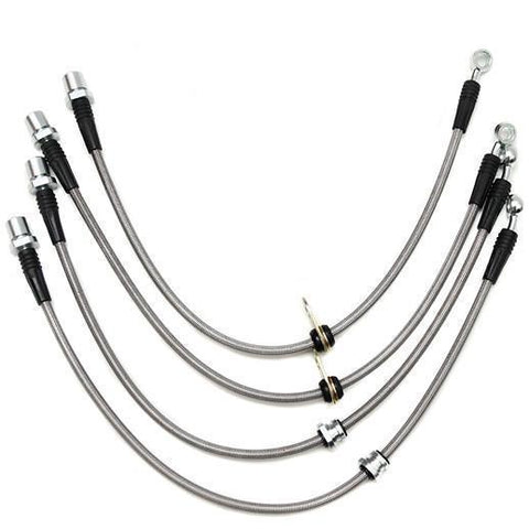 Techna-Fit Stainless Brake Line Kit (MazdaSpeed3 07-12) MA-1300-CLR