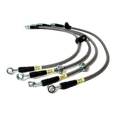 Blitech Braided Stainless Steel Front &Rear Brake Lines 1999