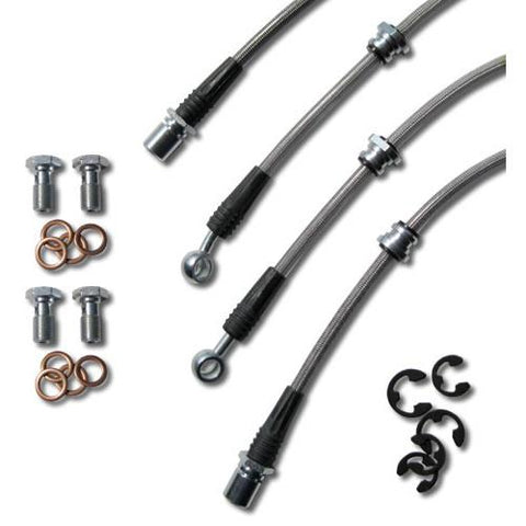 Techna Fit 4-Line Brake Kit | 2003-2005 Subaru Forester Rear Drum (SUB-1320)