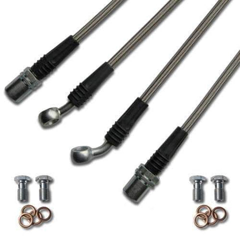 Techna-Fit 4 Brake Line Kit | 1985-1993 Toyota Celica Rear Disc (TOY-1126)