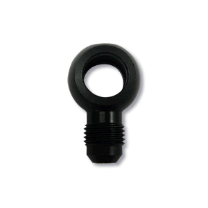 Techna-Fit Aluminum #6 JIC Male to 12mm Banjo Hole (776-06-M12D)