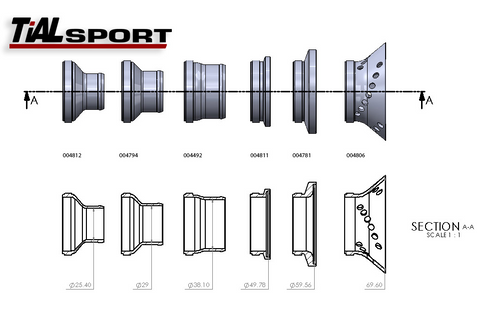 TiAL Sport QRJ 3 PSI Blow Off Valve - Silver (004724)