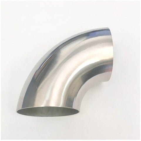 Ticon 1.5" Titanium 90deg Elbow - 1.1D Radius - 1mm/.039" Wall (101-03853-3110)