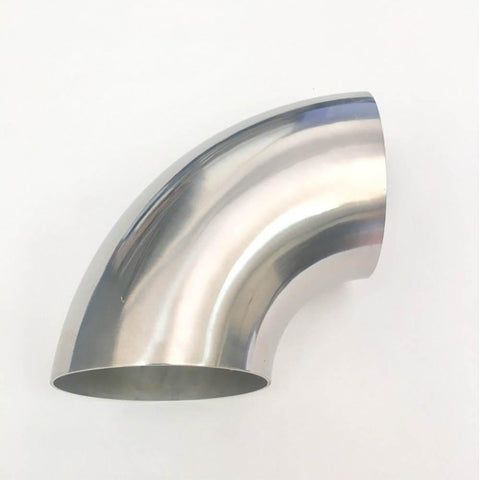 Ticon 1.75" Titanium 90deg Elbow - 1D Radius - 1mm/.039" Wall (101-04553-3110)