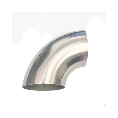Ticon 2.5" Titanium 90deg Elbow - 1.2D Radius - 1mm/.039" Wall (101-06353-3112)