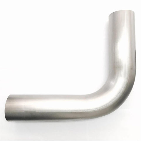 Ticon Industries 2.5" Dia 90 Degree .047" WT 3.75" CLR 4" Leg/6" Leg Mandrel Bend (101-06354-0000)