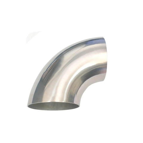 Ticon  - 3" Titanium 90deg Elbow - 1D Radius - 1.2mm/.047" Wall (101-07654-3110)