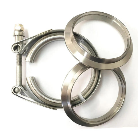 Ticon Industries 2" Titanium V-Band Clamp Assembly (103-05010-0002)