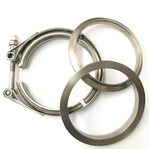 Ticon Industries - 3.5" Titanium V-Band Clamp Assembly (103-08910-0002)