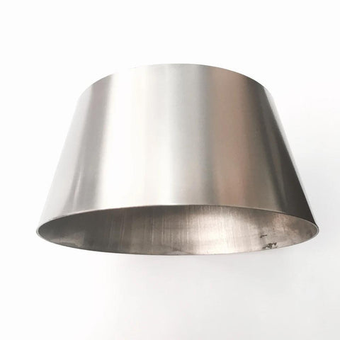 Ticon Industries - 2-1/2" OAL 4.0" to 5.0" Titanium Reducer Cone (107-12702-0000)