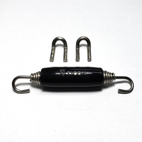 Ticon Industries - Black Silicone Titanium Spring Tab and Spring Kit (108-00211-1101)