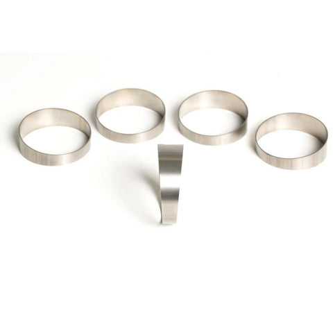 Ticon Industries - 2.36" 45 Degree 1.25D/2.95" CLR TR 1.2mm/.047" Wall, 5pk (109-06001-0014)