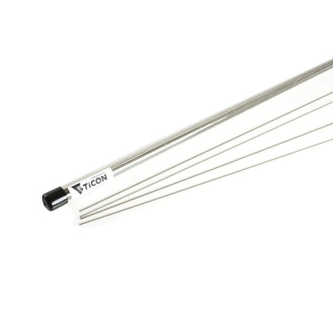 Ticon Industries - 39" Length 1lb 1.5mm/.059" Filler Diamter CP1 Titanium Rod (110-00001-0000)