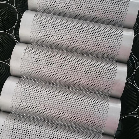 Ticon Industries - 8.5" OAL 2.4" Perforated Titanium Punch Tube (117-06008-0000)