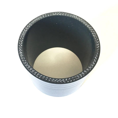 Ticon Industries - 4-Ply Black 3.0" Straight Silicone Coupler (131-07603-0401)