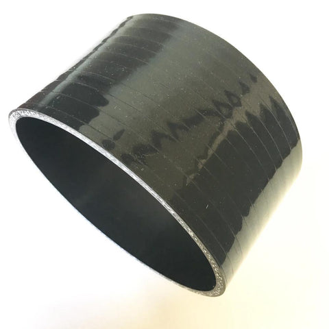 Ticon Industries - 4-Ply Black 5.0" Straight Silicone Coupler (131-12703-0401)