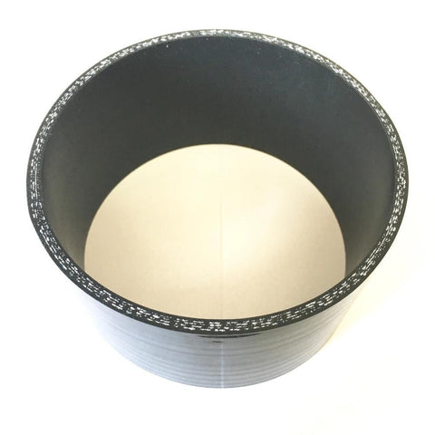 Ticon Industries - 4-Ply Black 6.0" Straight Silicone Coupler (131-15203-0401)