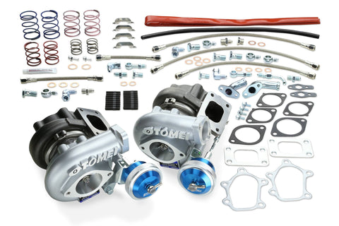 Tomei ARMS MX8260 Journal Bearing Turbo Kit | Nissan RB26DETT (TB401A-NS05A/B)