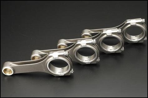 Tomei 150mm Forged H-Beam Connecting Rods Mitsubishi EVO 7 Bolt 4G63 (03-07) - Modern Automotive Performance
