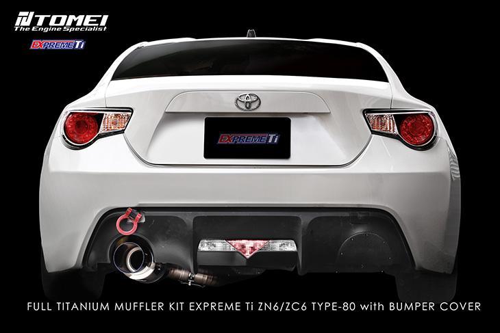 Tomei Expreme Ti Type-80 Cat Back Exhaust | 2013-2025 Subaru BRZ 