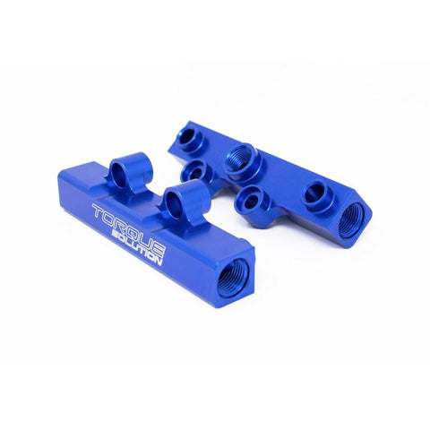 Torque Solution V2 Top Feed Fuel Rails | 2002-2014 Subaru WRX, 2007-2021 Subaru WRX STI, 2008-2012 Subaru Legacy GT (TS-SU-400BK.2)