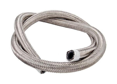 Torque Solution Stainless Steel Braided Rubber Hose (TS-RH-SR10-10)