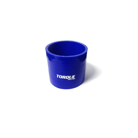 Torque Solution Straight 2.5" Silicone Coupler - Blue (TS-CPLR-S25BL)