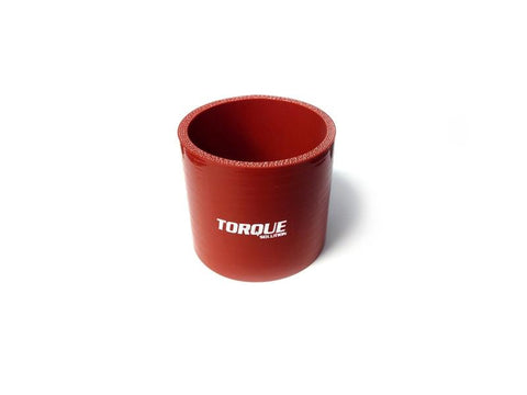 Torque Solution 2.5" Straight Silicone Coupler - Red | (TS-CPLR-S25R) - Modern Automotive Performance
