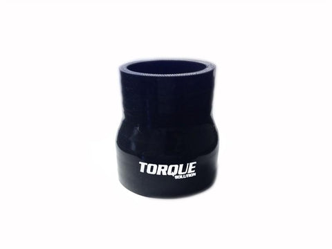 Torque Solution Transition Silicone Coupler - Black | (TS-CPLR-T225BK) - Modern Automotive Performance
