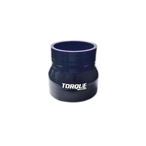 Torque Solution 3" to 3.5" Transition Silicone Coupler - Black (TS-CPLR-T335BK)