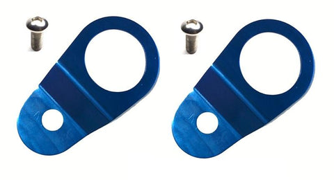 Radiator Mount Combo w/ Inserts (Blue) : Mitsubishi Evolution 7/8/9 by Torque Solution - Modern Automotive Performance
