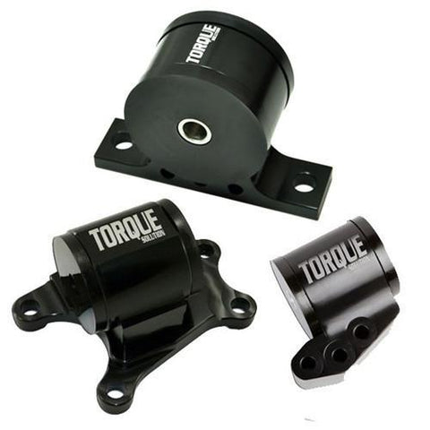 Torque Solution Billet aluminum 3 piece Engine Mount kit 6 Speed (Mitsubishi Evolution VII-IX 2001-2006) - Modern Automotive Performance
