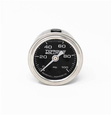 Torque Solution 100psi Fuel Pressure Gauge (TS-FPG-100)