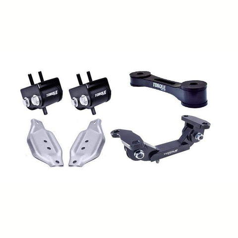 Torque Solution Engine/Trans/Pitch Mount Kit w/ Mount Plates | 2002-2014 Subaru WRX, and 2004-2021 Subaru WRX STI (TS-SU-123.2-PL)