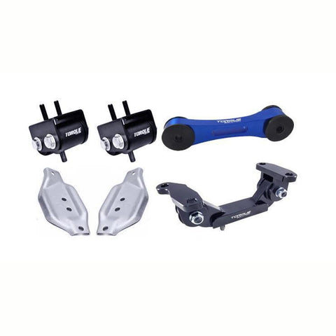 Torque Solution Engine/Trans/Pitch Mount Kit w/ Mount Plates | 2002-2014 Subaru WRX, and 2004-2021 Subaru WRX STI (TS-SU-123.2-PL)