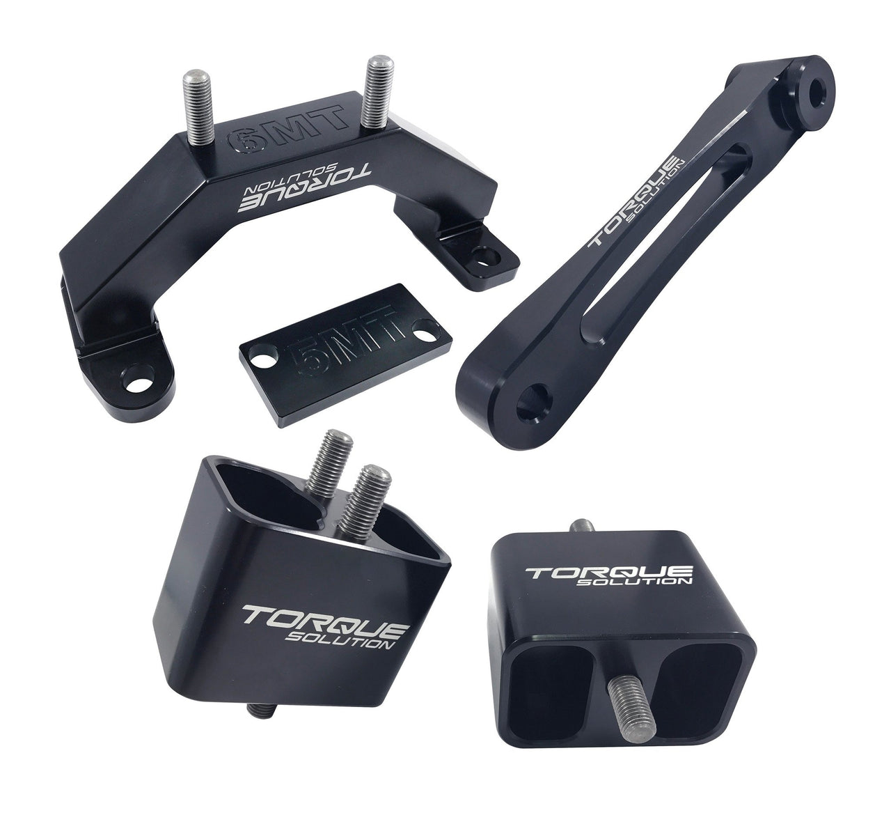 Torque Solution Solid Billet Engine/Trans Mount Kit | Subaru WRX/STI (TS-SU-250SB) main image 0