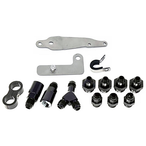 Torque Solution PTFE Fuel Line Kit | 2008-2021 Subaru WRX STI and 2008-2014 Subaru WRX (TS-SU-6FLK-AM-P-08)