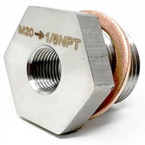 Torque Solution Sensor Adapter Plug: M20-1.5 to 1/8 NPT (TS-SU-731 ...